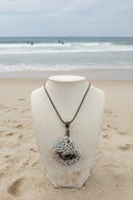 Lace Rock Mermaid Necklace