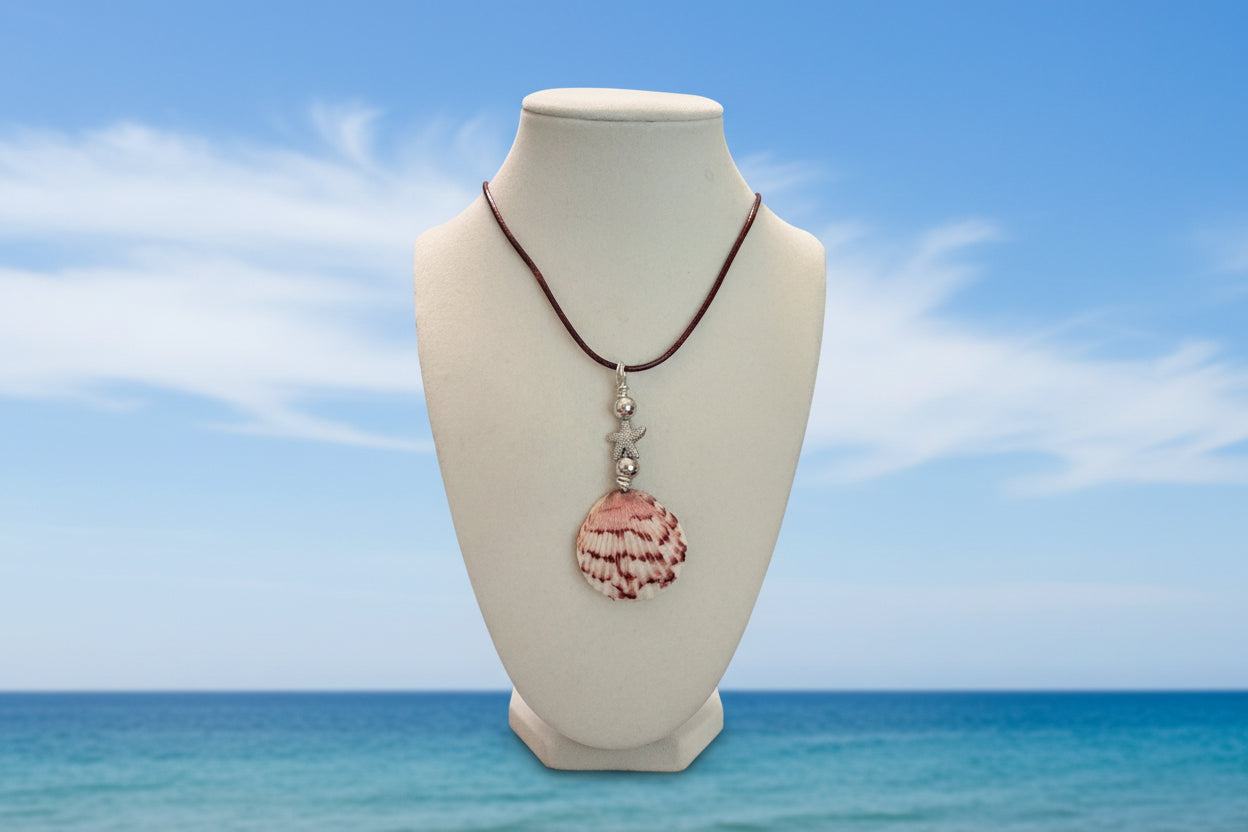 Starfish Plum Tiger Shore Necklace