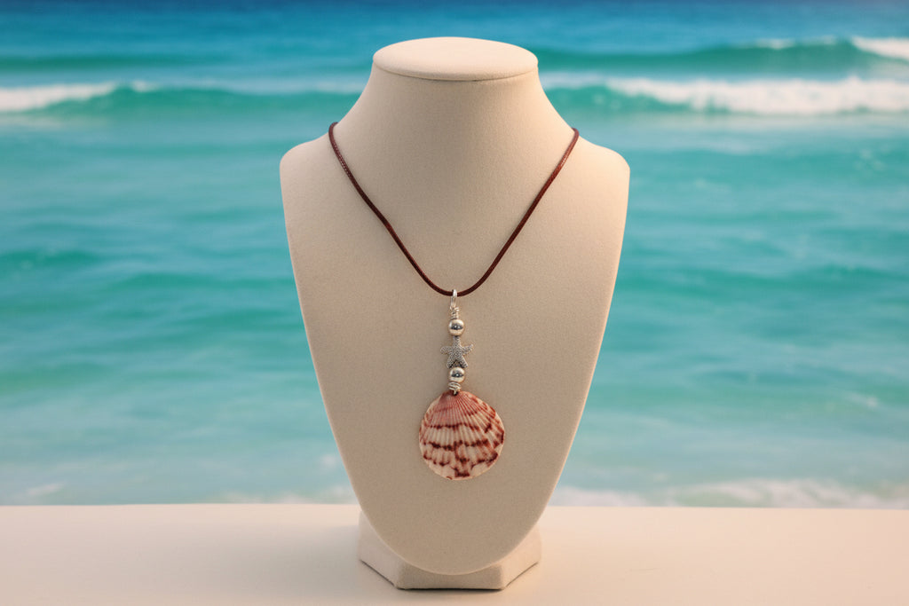 Starfish Plum Tiger Shore Necklace