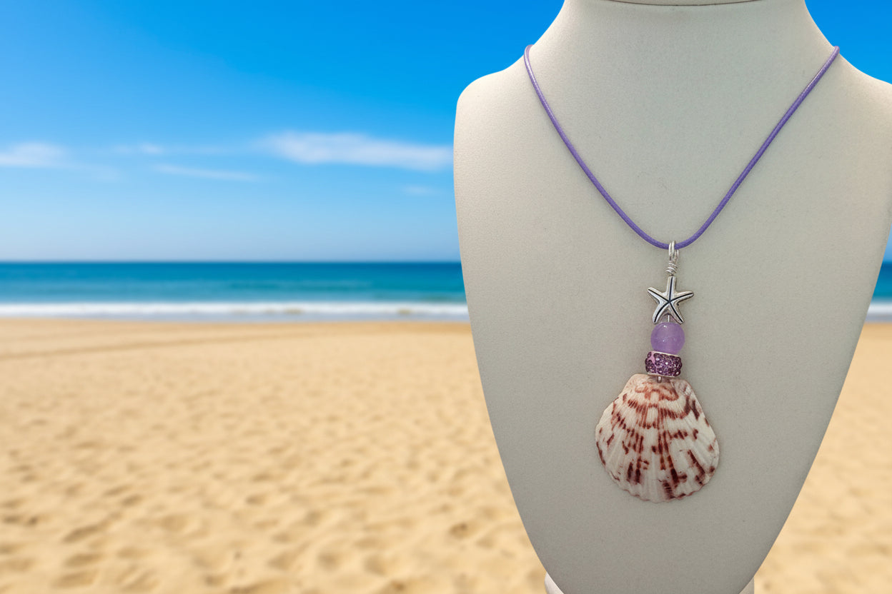 Lilac Starfish Dreams Tide Necklace