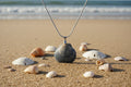 Slate Wave Scallop Necklace