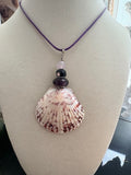 Royal Beauty Amethyst Tide Scallop Necklace