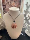 Grey Shore Bloom Scallop Necklace