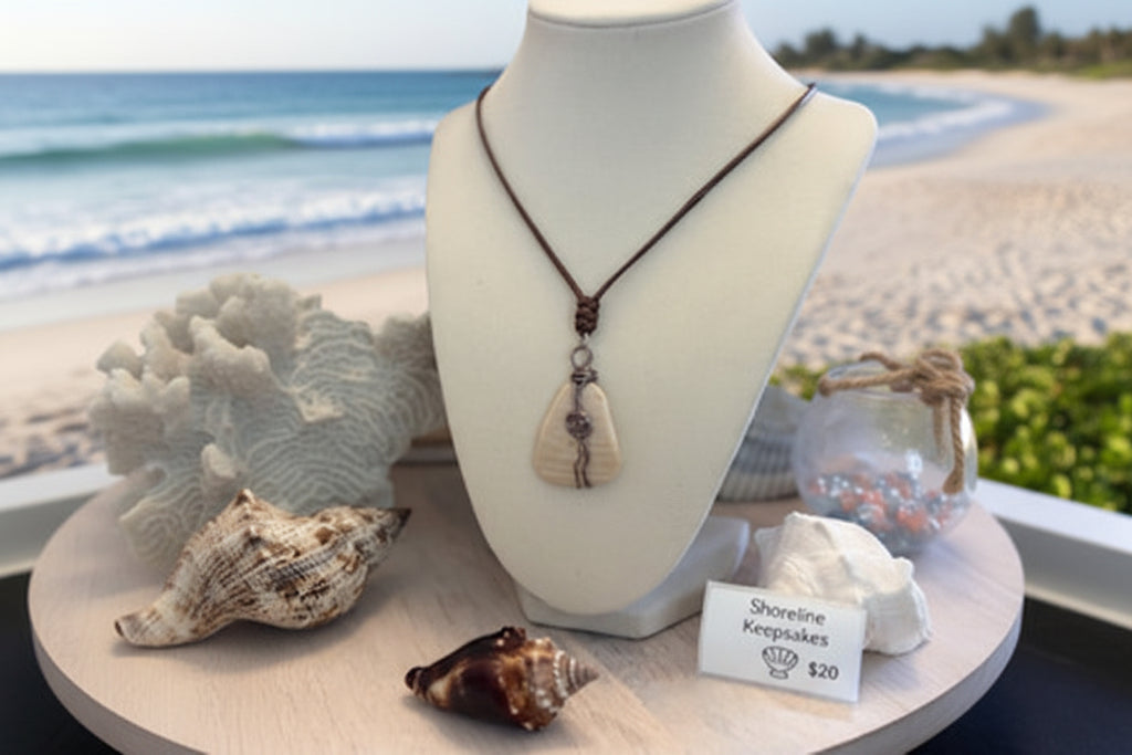 Coastal shell piece