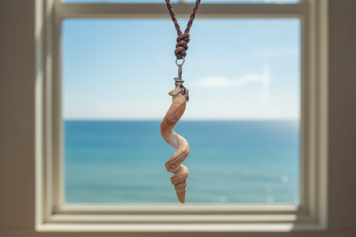 Natural Worm Shell Necklace