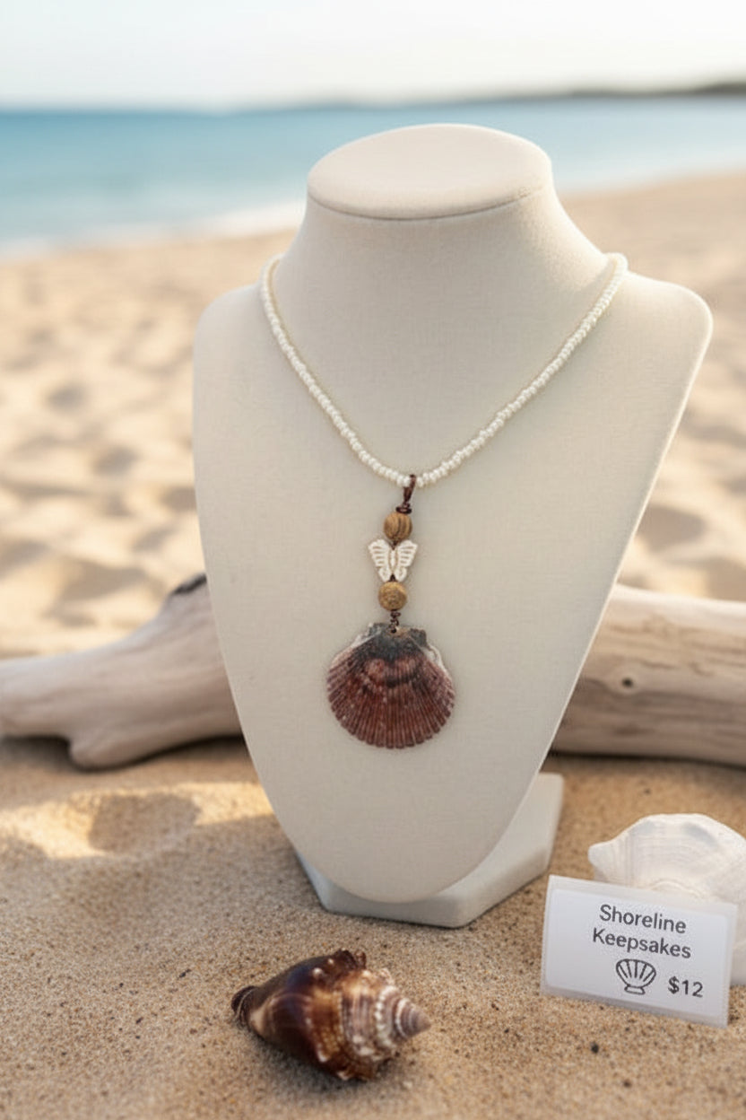 Butterfly Dreams Shell Necklace
