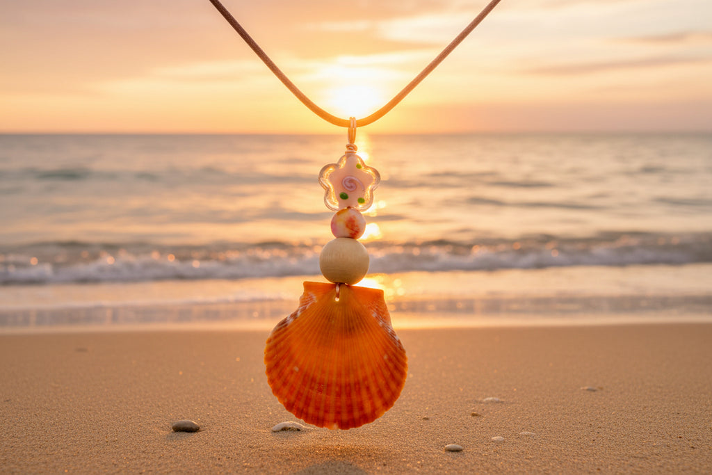 Starfish Garden Shell Necklace