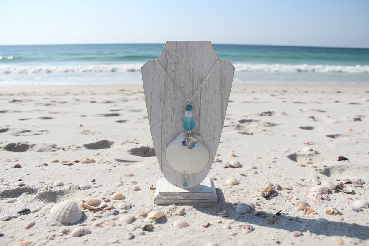 Ocean Breeze Turquoise Shell Necklace