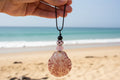 Rose Petal Shores Shell Necklace