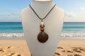 Chocolate Sands Shell Necklace - Scallop from Florida Gulf Shores