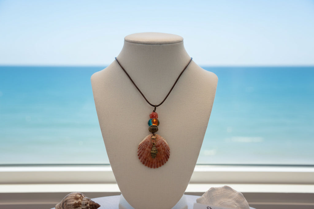 Sunset Tide Shell Necklace