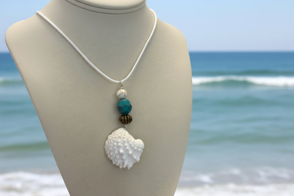 Turquoise Shore jewel box necklace