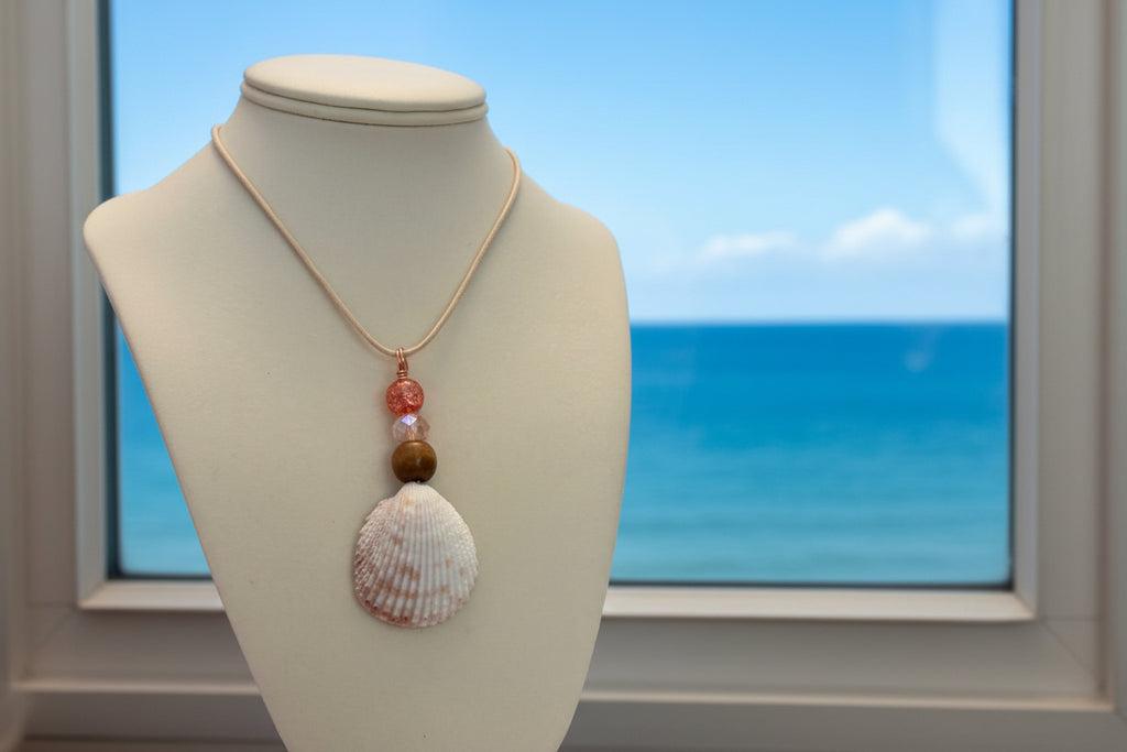 Sandy Shore Cockle Necklace