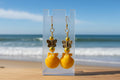 Golden Tide Butterfly Earrings
