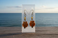 Maroon Tides Earrings