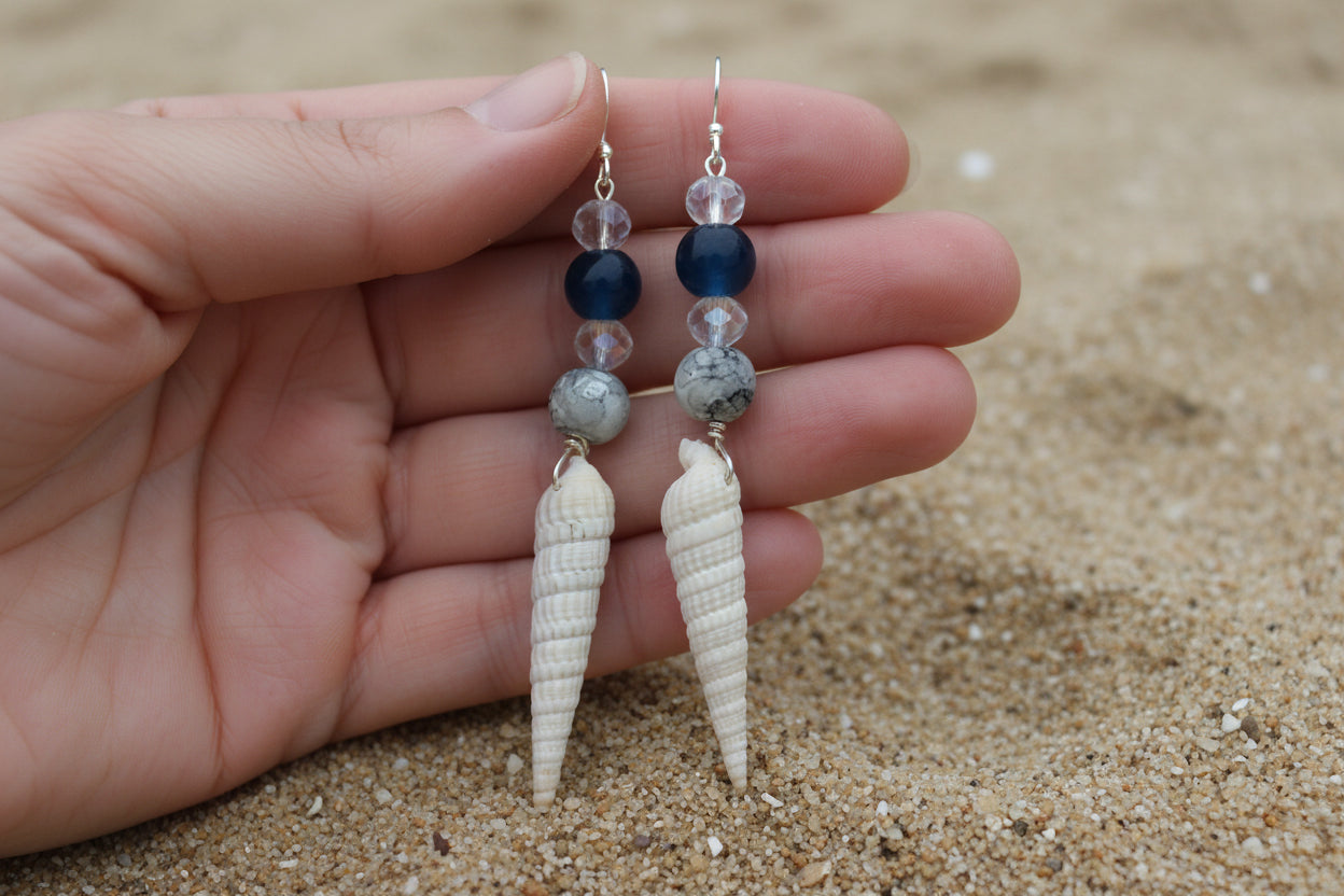 Ocean Spirals Earrings