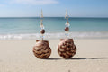 Seaside Tiger Scallop Earrings