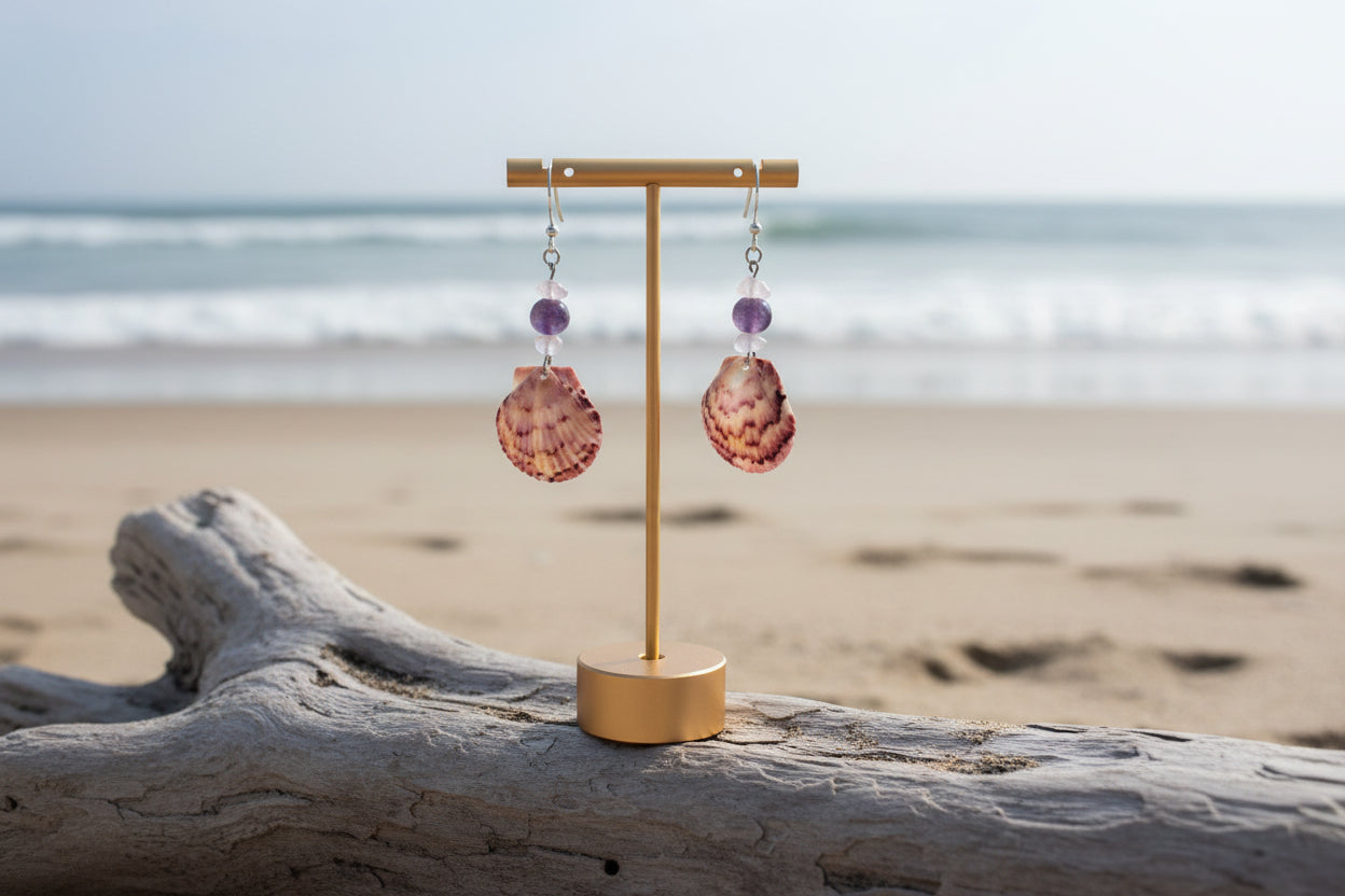 Amethyst Shores Earrings