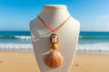 Little Explorer Hedgehog Shell Necklace