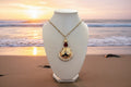 Golden Tide Scallop Shell Necklace