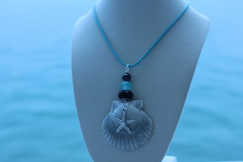 Starfish Dreams Turquoise & Starfish Necklace