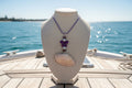 Seashell Butterfly Necklace