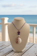 Florida Cockle Shell Heart Necklace
