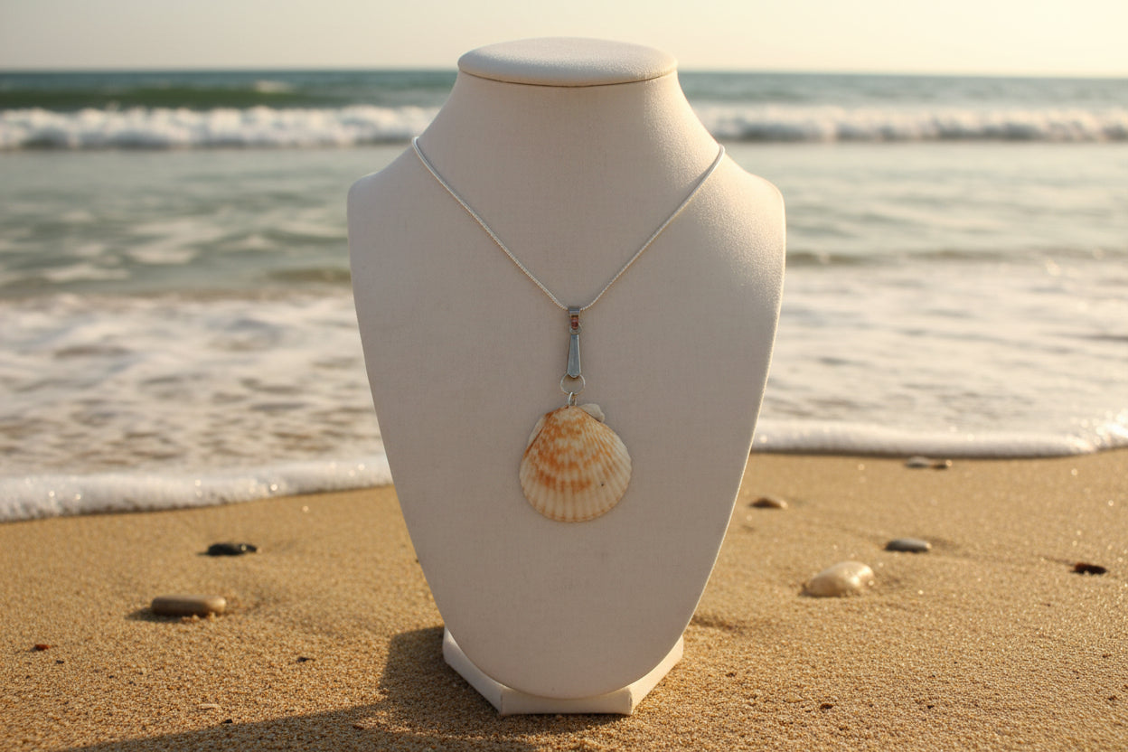 Scallop Shores Shell Jewelry Set