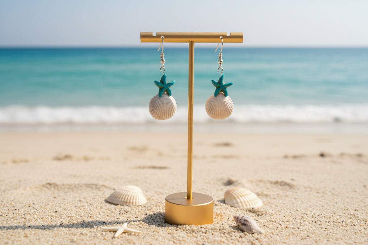 Starfish Turquoise Tide Jewelry Set