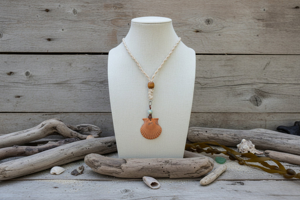 Blossum Waves Shell Necklace