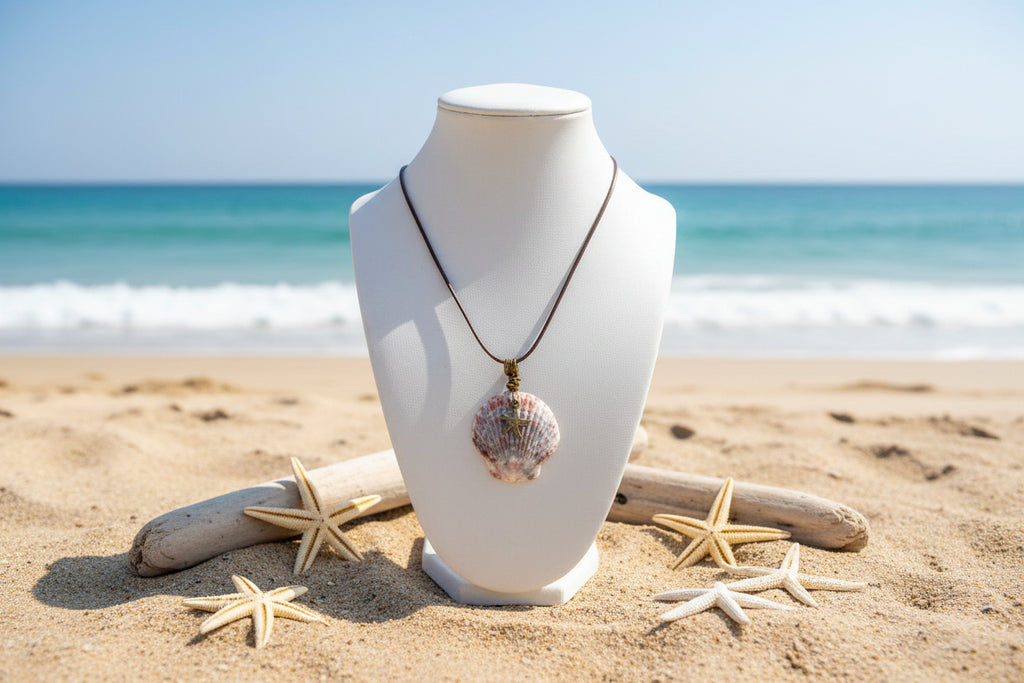 Shoreline Blush Shell Pendant