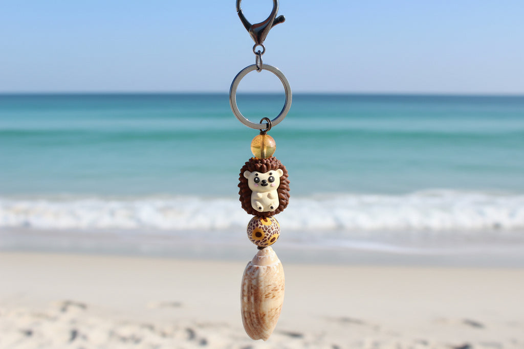 Hedgehog Sunshine Charm or Keychain