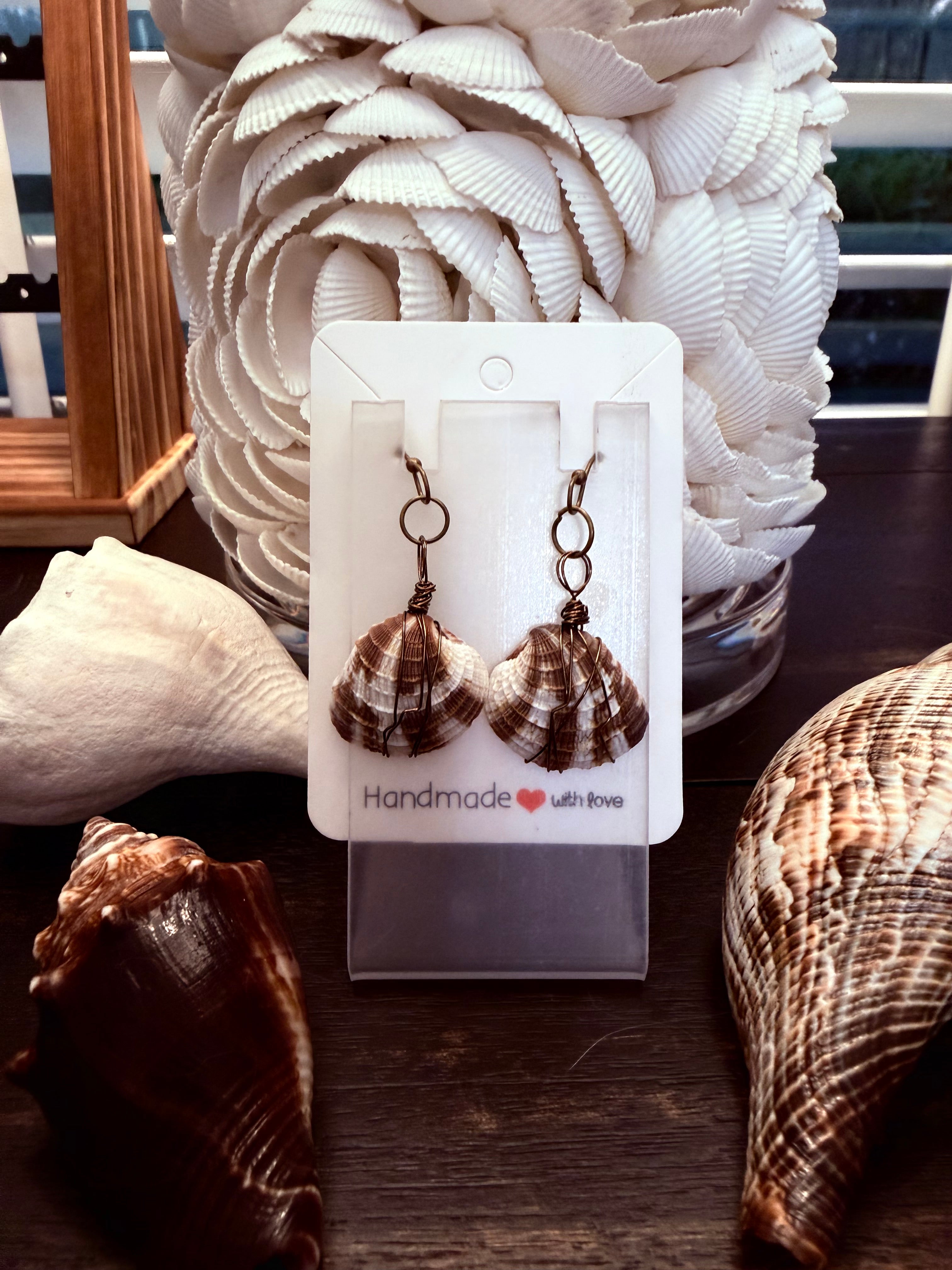 Cocoa Stripes Earrings