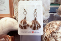 Cocoa Stripes Earrings