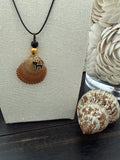 Amber Kitty Shore Necklace