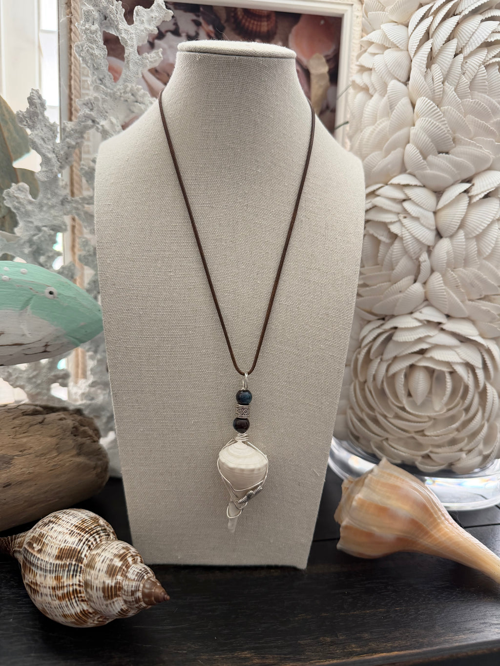 Whelk Shores Wrapped Necklace