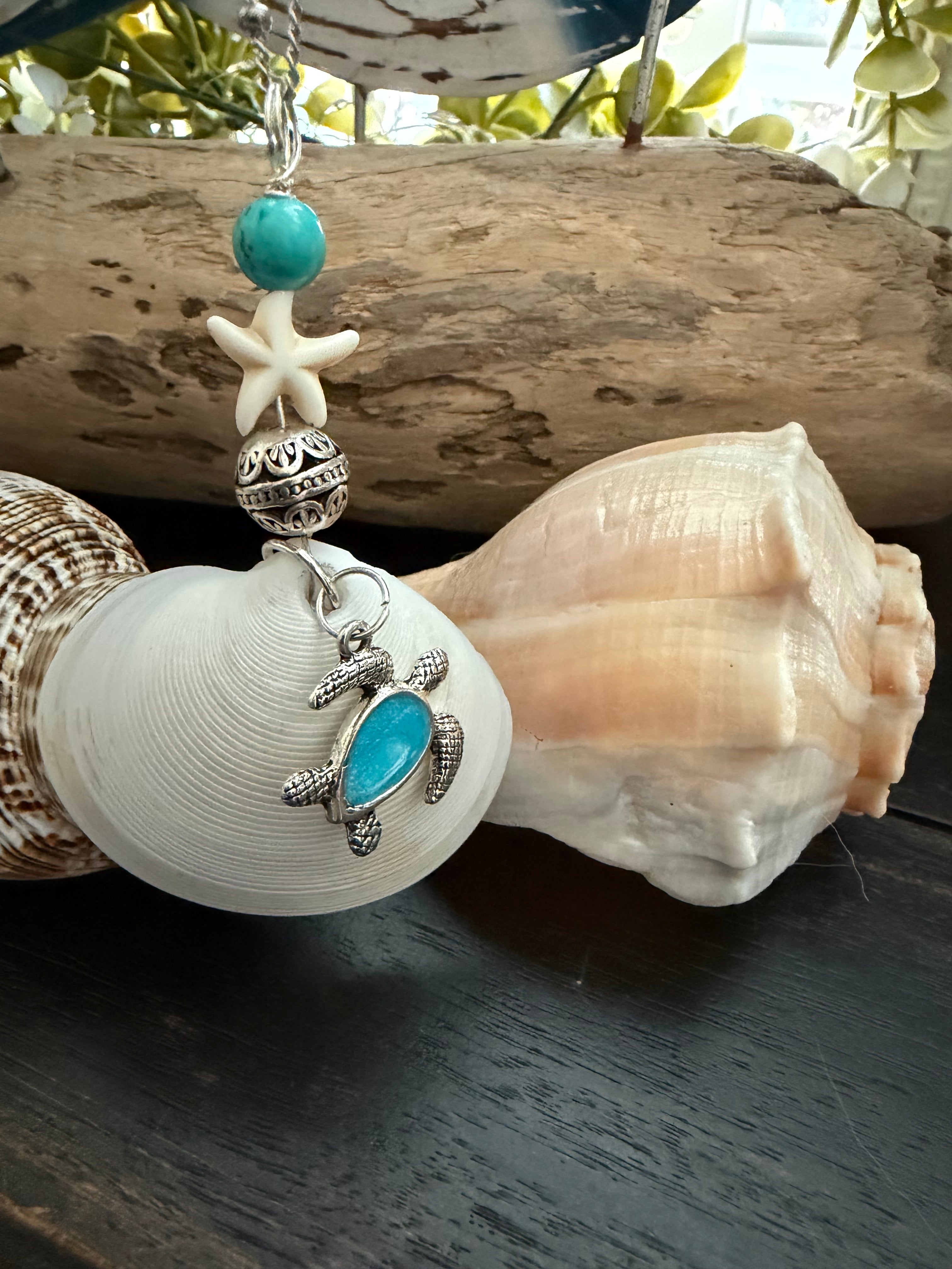 Tidal Turtle Pendant