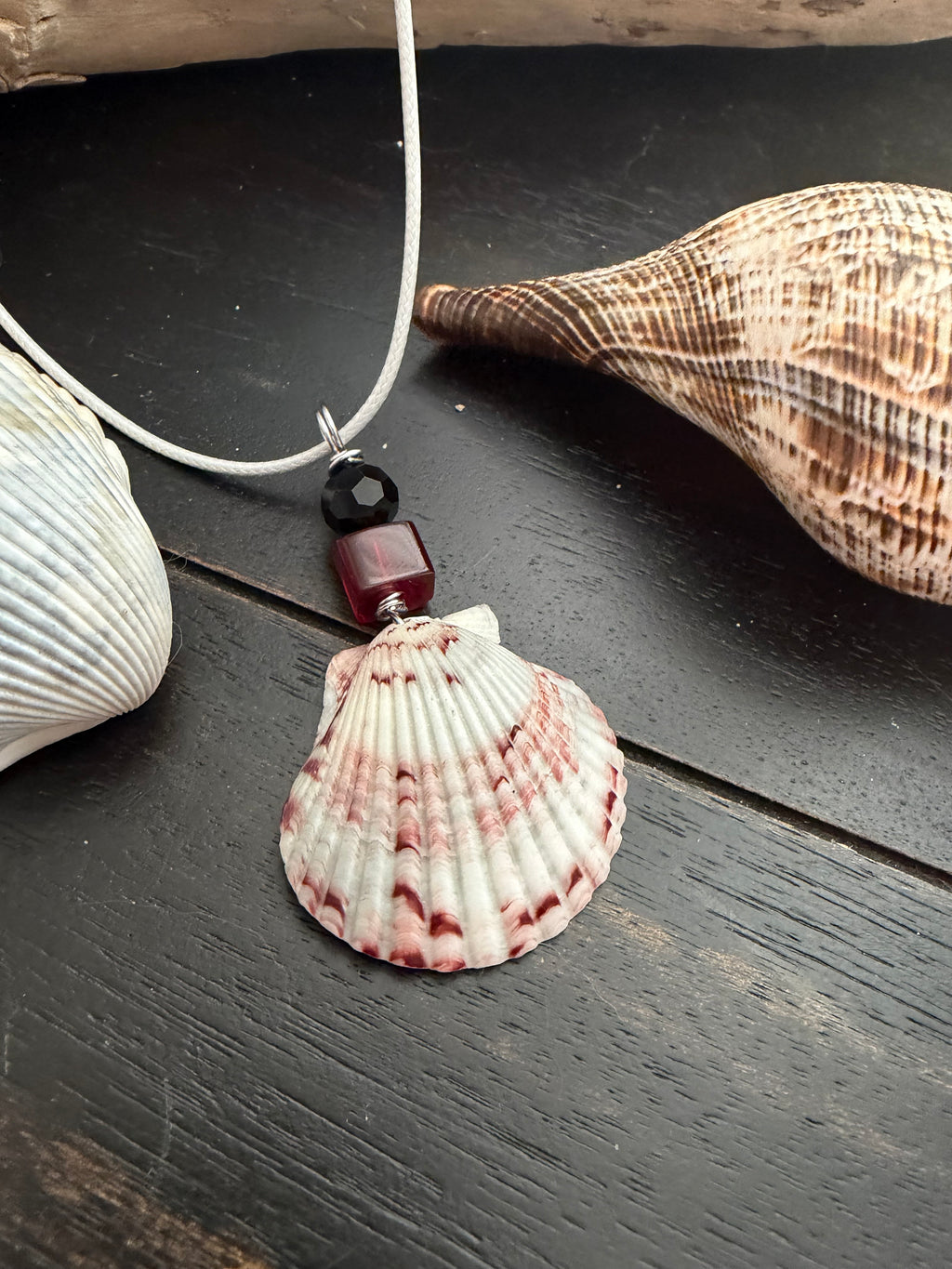Midnight Garnet Necklace