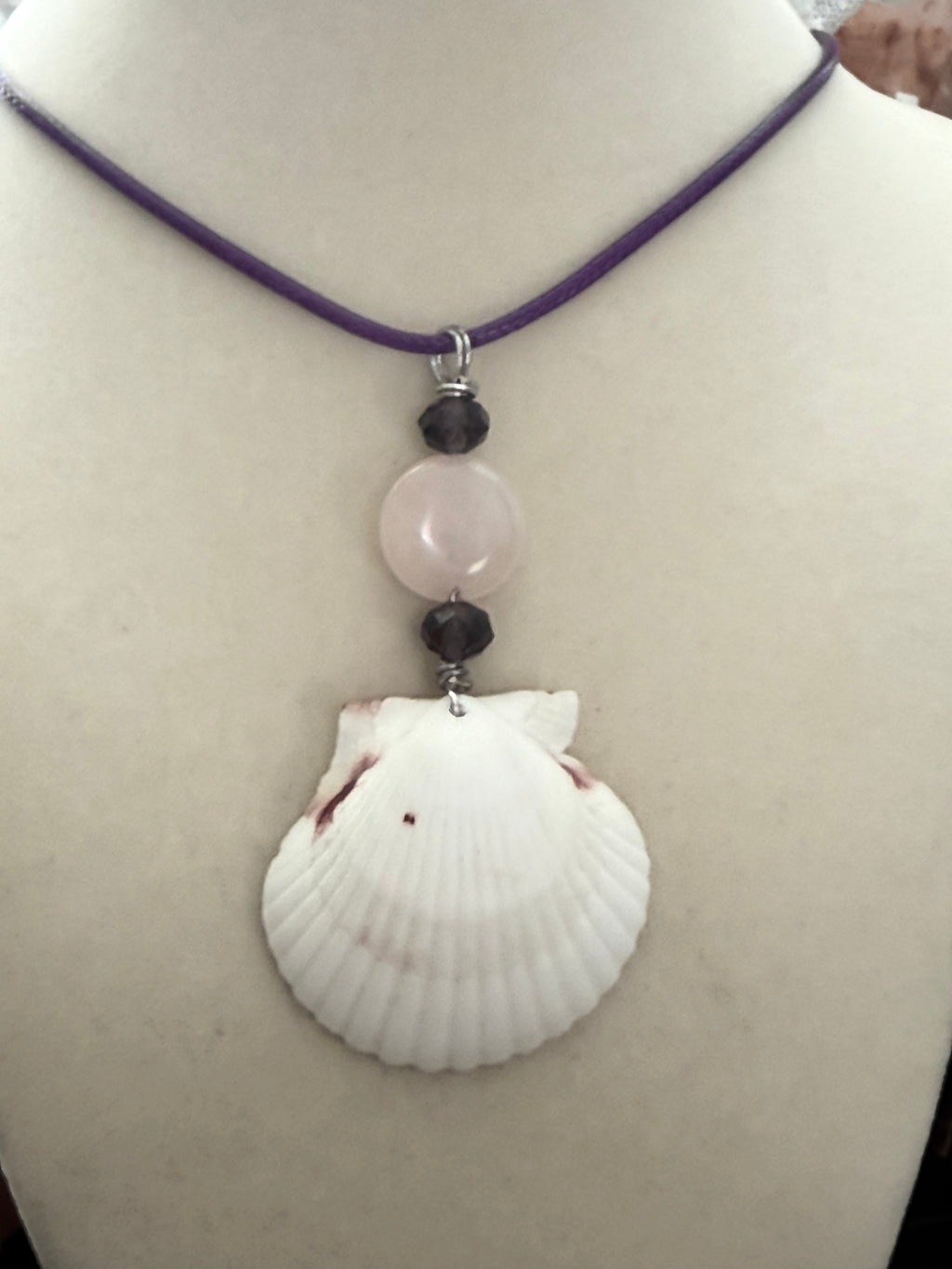 Lilac Rose Necklace