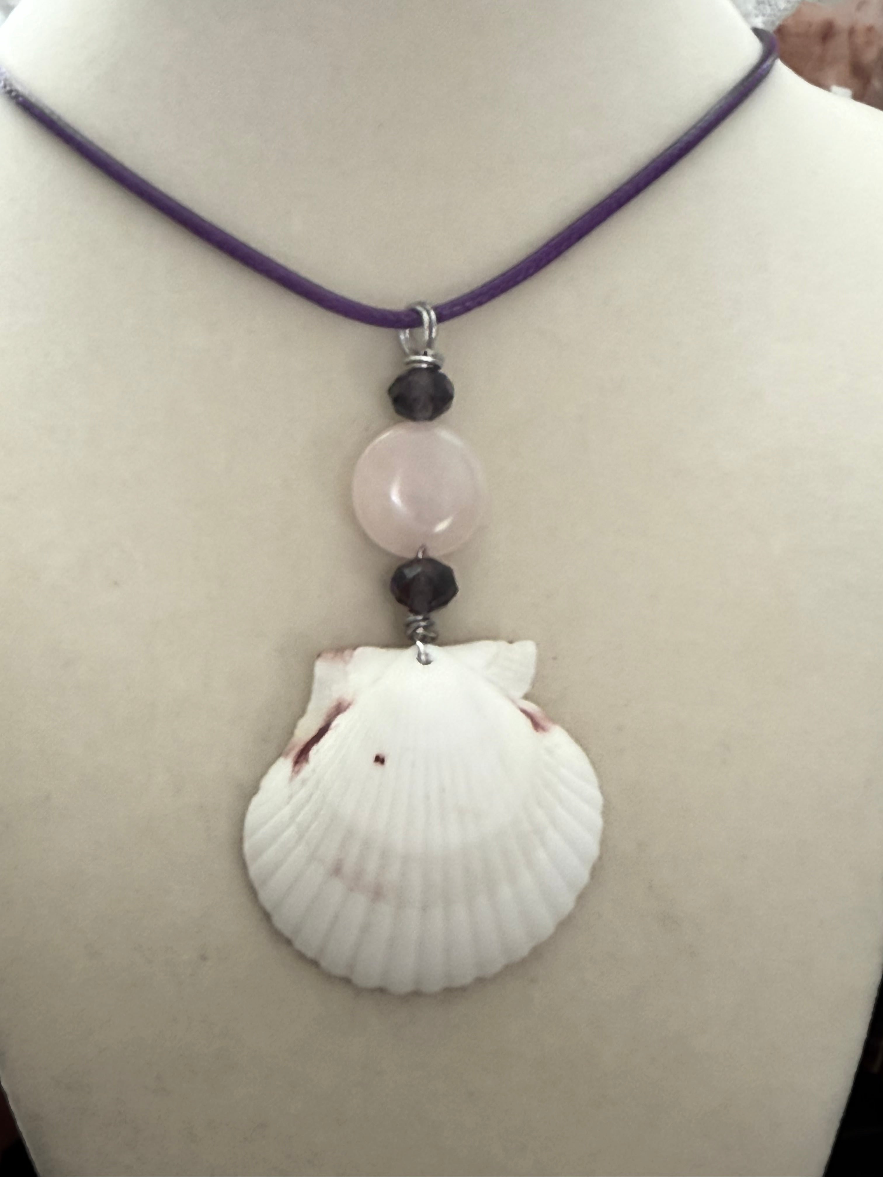 Lilac Rose Necklace