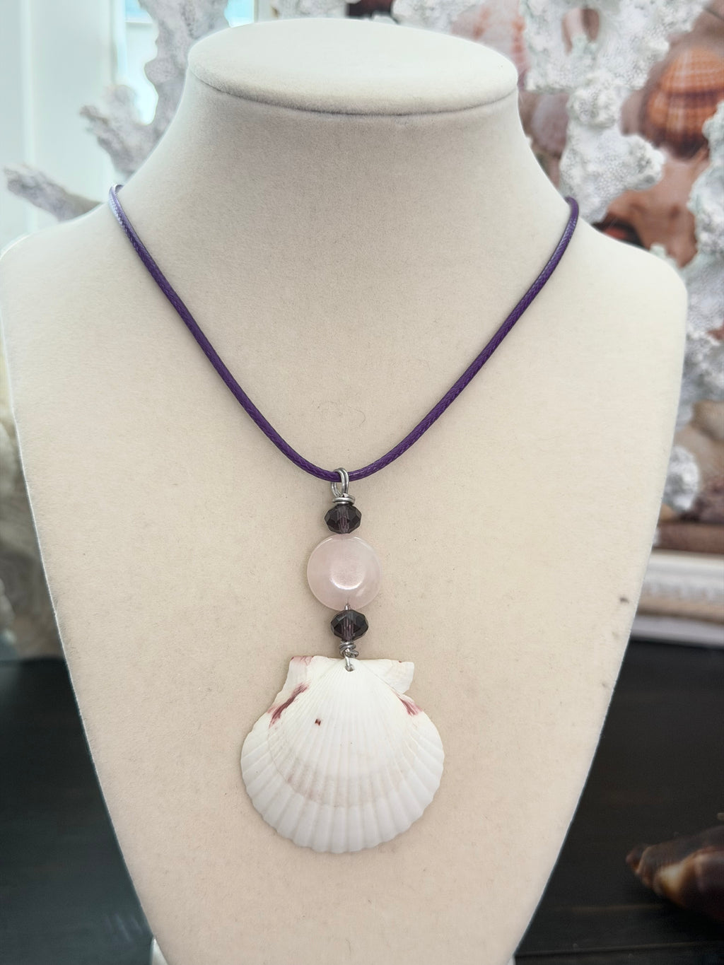 Lilac Rose Necklace