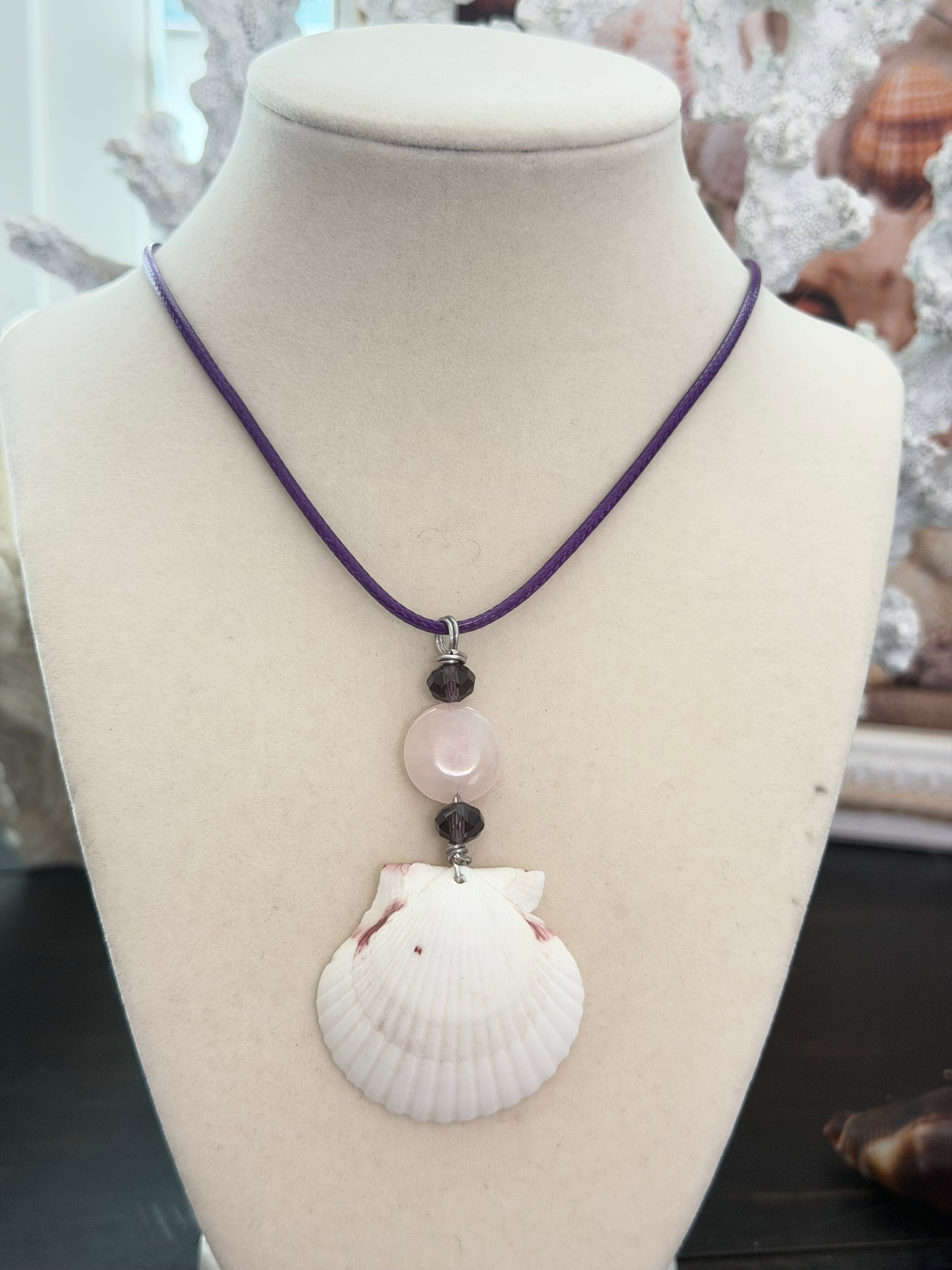 Lilac Rose Necklace