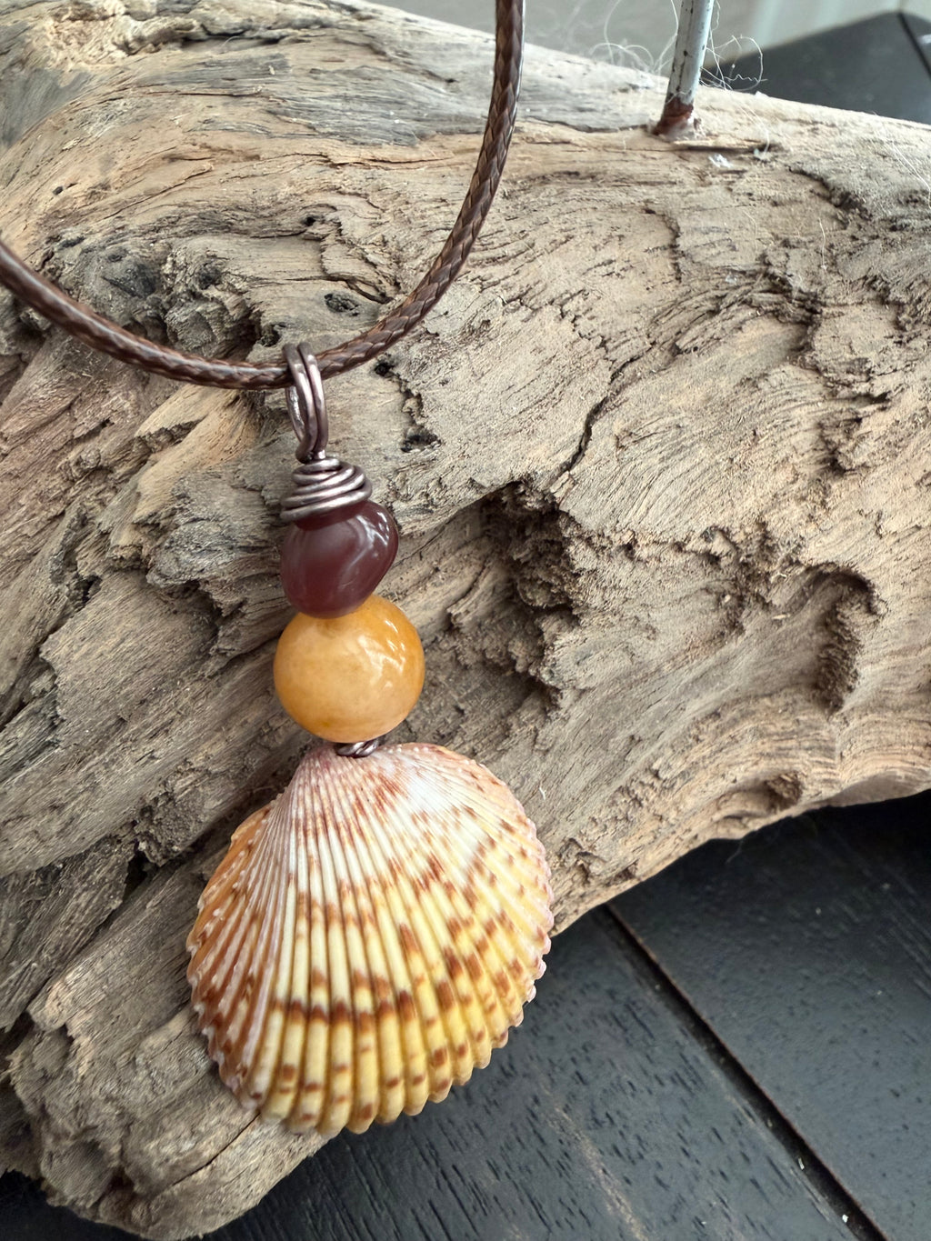 Sandy Driftwood Dreams Necklace