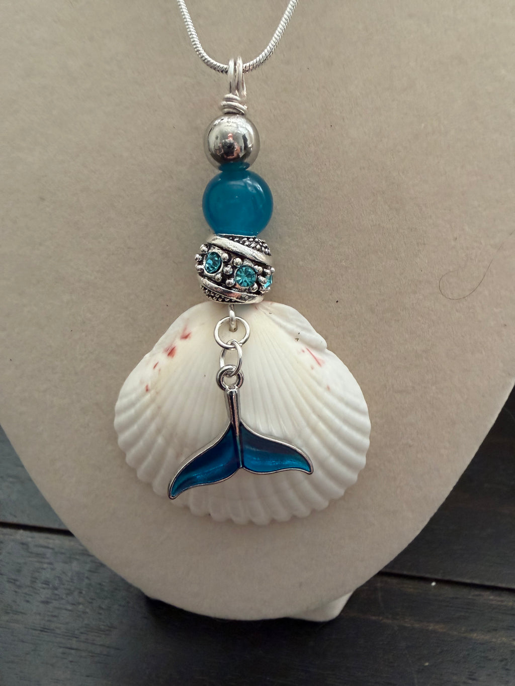 Mermaid's Wish  White Shell Necklace