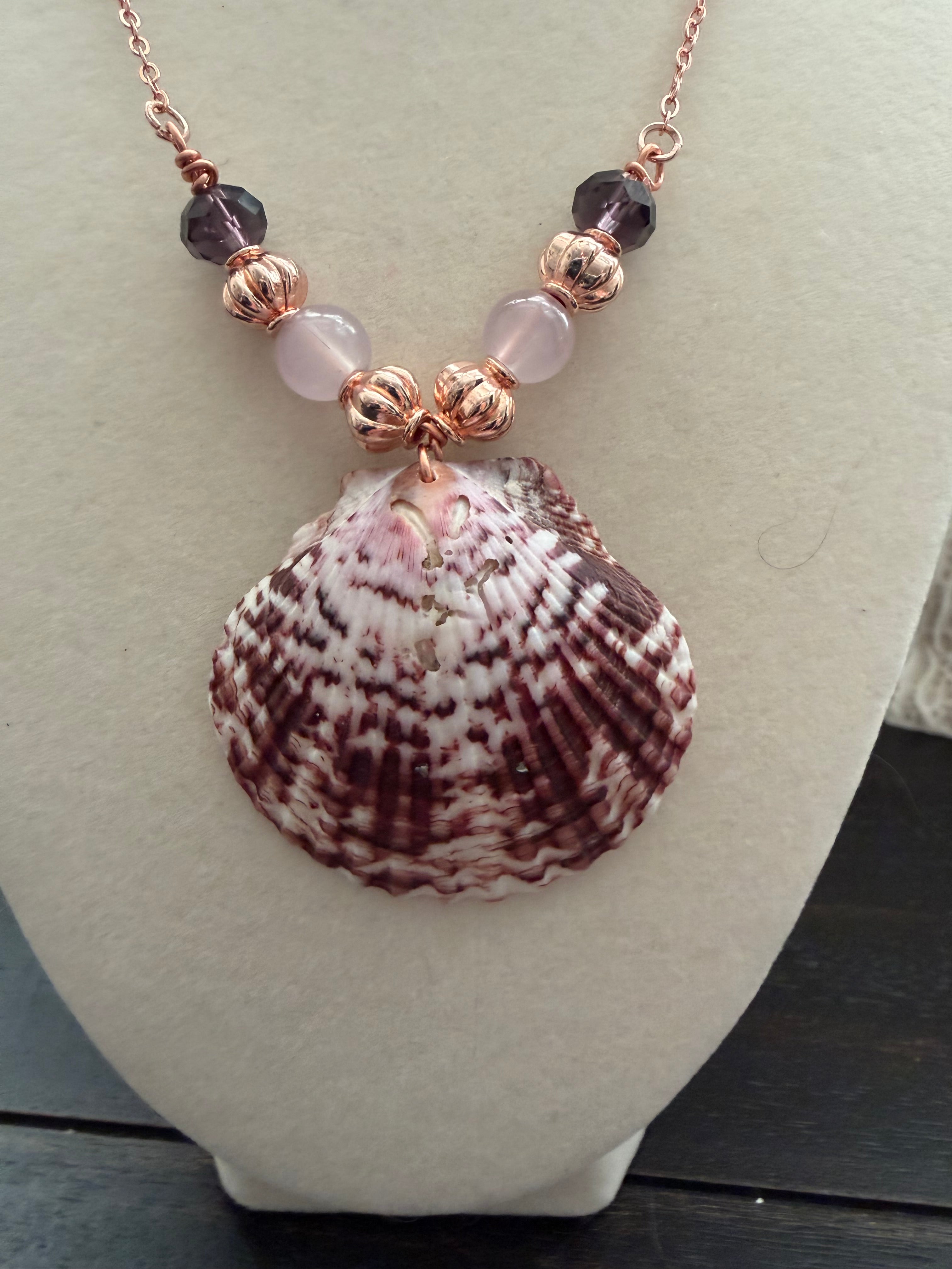 Royal Rose Quartz Tide Necklace