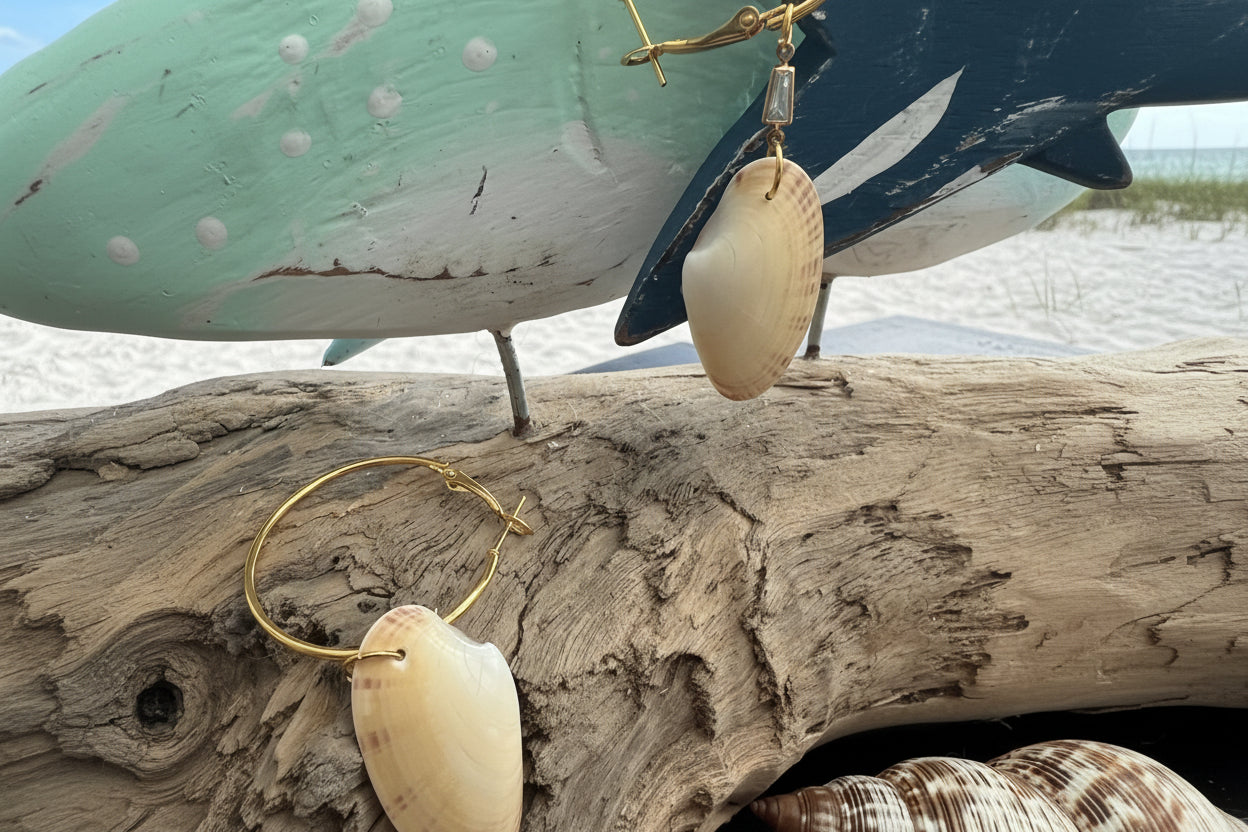 Venus Shores Hoop Earrings