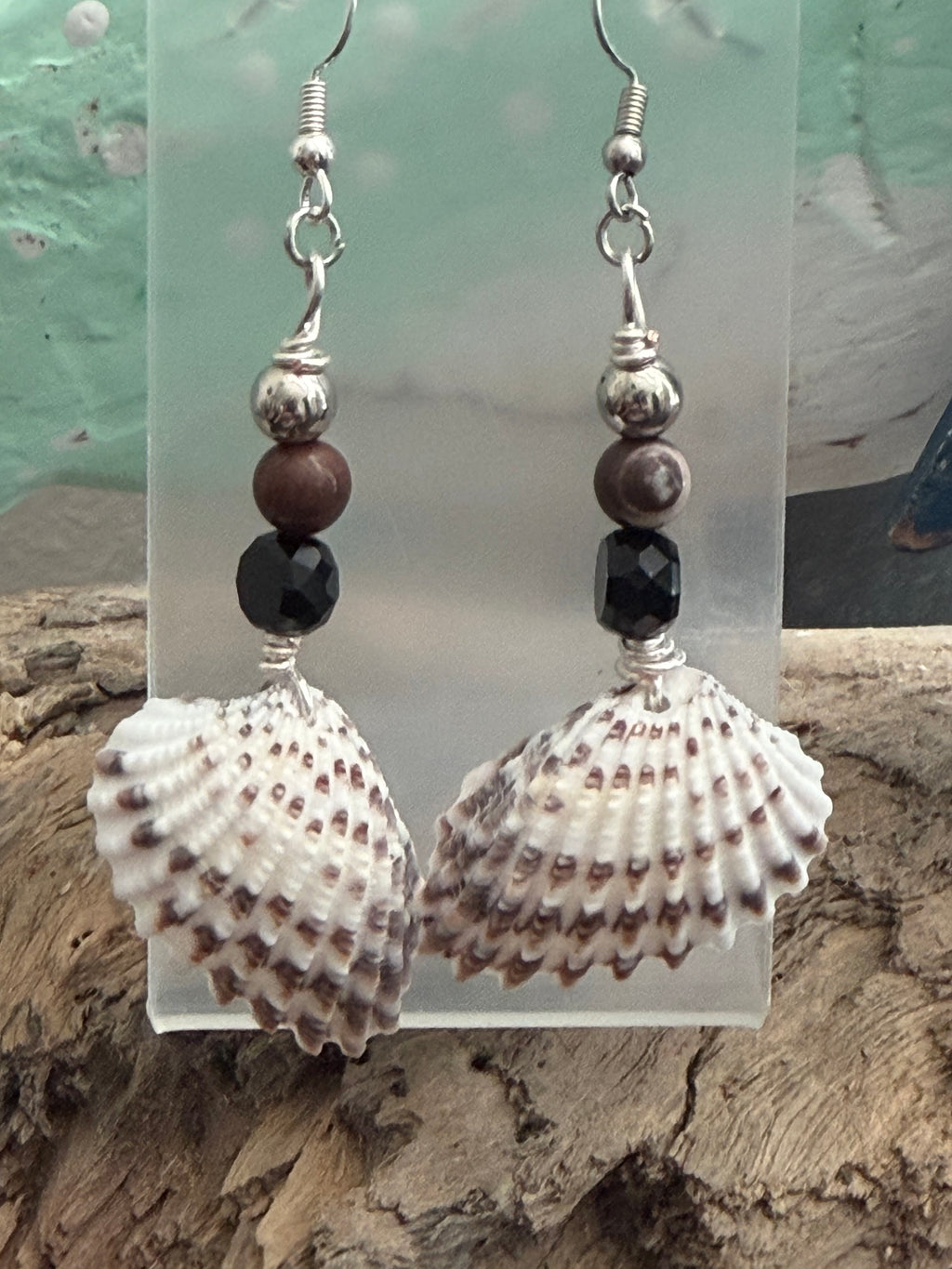Spellbound Angel Wing Shell Earrings