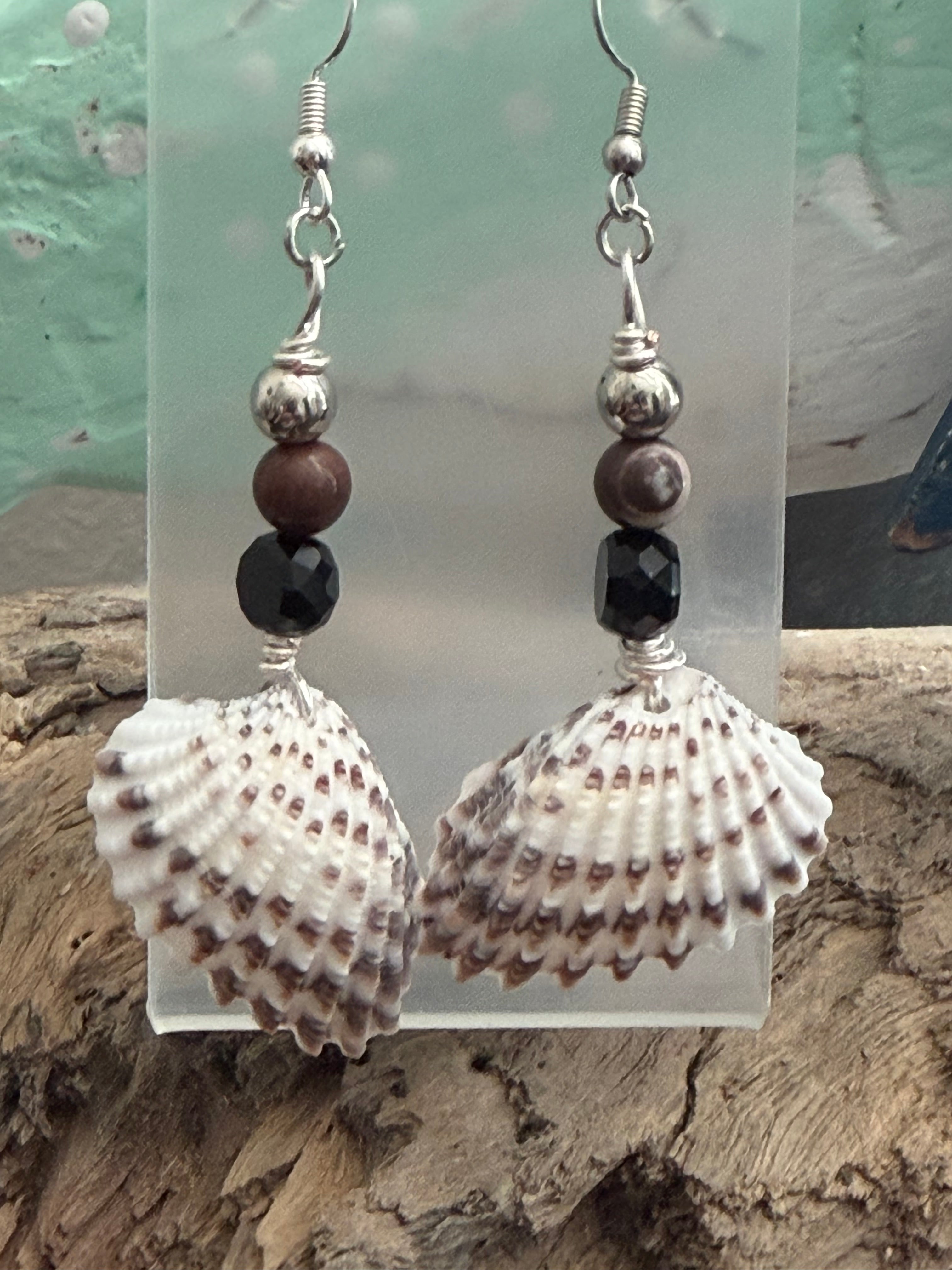 Spellbound Angel Wing Shell Earrings