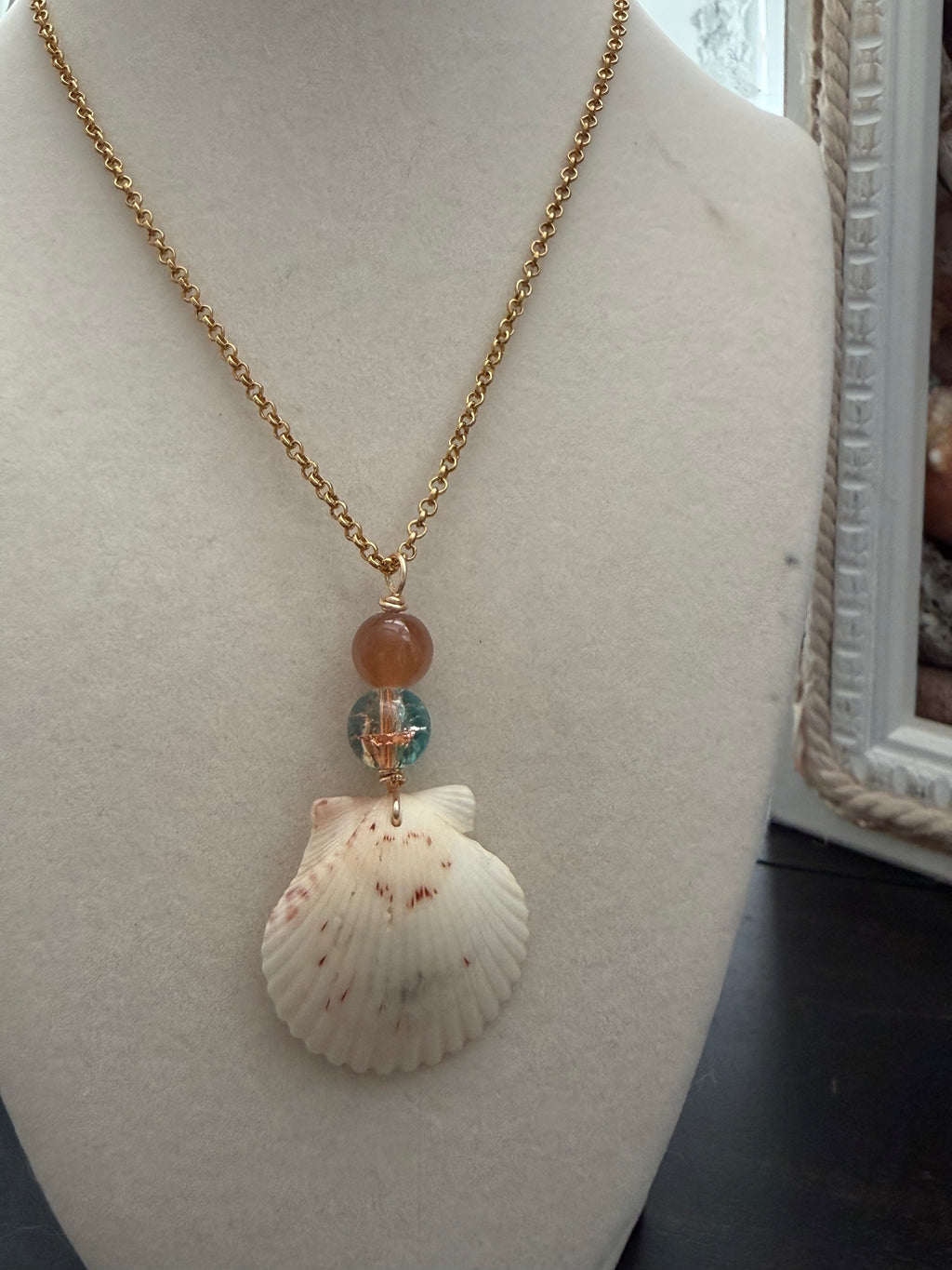 Apricot Cove Shell Necklace