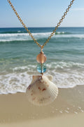 Apricot Cove Shell Necklace